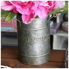 Pot A Ustensile Decoration Cuisine Antic Line Boutique Cosy Deco Deco Campagne Porte Ustensiles Decoration Retro
