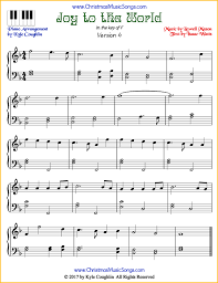 This christmas music online resource is ideal for students and. Joy To The World Piano Sheet Music Free Printable Pdf