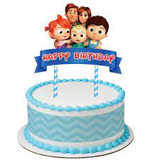 Our cake toppers have a useful shelf life of 9 months. 24pcs Pack Cocomelon Theme Cupcake Toppers Cake Flag Kids Happy Birthday Party Supplies Baby Shower Birthday Cake Decorations Cake Decorating Supplies Aliexpress