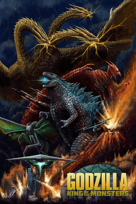 Godzilla: King of the Monsters (2019) Full Poster by phaz0ngoji on  DeviantArt