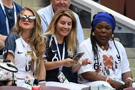 Proud to represent @adidasfootball across the world! Paul Pogba S Model Girlfriend Joins France Wags For World Cup Clash Only For Manchester United Star To Be Unused Substitute Irish Mirror Online