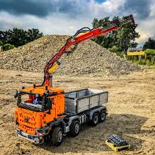 Lego Technic Arocs 8x8 Moc Lego Technic Lego Lego Truck