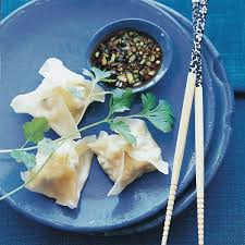 Dim Sums Mit Hahnchen Shrimps Fullung Asiatische Rezepte Teigtaschen Rezept Rezepte