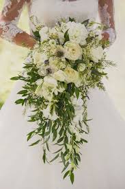 Polish British Wedding With Lace Tea And Pretty Blooms Cascading Wedding Bouquets Wedding Bouquets Bridal Bouquet