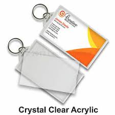 It allows you to snap a photo of a business card, and the contact info will be synced to your crm. Acrylic Key Chain Snap In Business Card Tag Clear Kc70 Clear Ebay