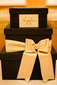 Black And Gold Card Box Black Gold Ivory 3 Tiered Wedding Card Box Gold Card Box Wedding Card Box Wedding Gold Wedding Card Holder
