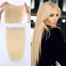 Our top tricks & tip on how to look after your bleach blonde hair at home, whether you're a recent bleach blonde or have been bleaching your roots for years. Lovrio 20 Fish Line Blonde Hair Color Bleach Blonde Human Wire Hair Extension Fashion Extensions Blonde Hair Buy Online In Bermuda At Desertcart Productid 167063354