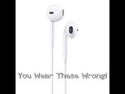So having a good mix of both in one pair of earbuds is a great deal. How To Correctly Wear Apple Earbuds Youtube