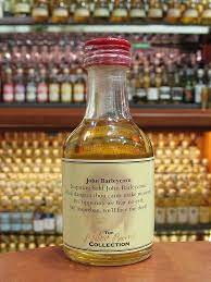 It paints the crop as a proud protagonist, put through the indignities of harvest, mashing and malting, only to be celebrated in song as a hero: Whisky Miniatures Robert Burns Collection John Barleycorn Blair Athol 18yo