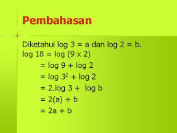 Nilai 3 akar 3 log 27 adalah. Pengertian Logaritma Plog A M Artinya A Pm
