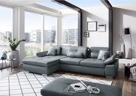 Wohnlandschaft In Leder Grau Online Kaufen Xxxlutz Wohnen Haus Wohnzimmer Ideen