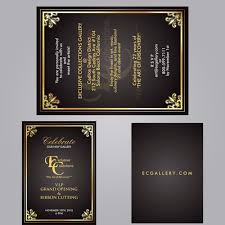 Start studying extending an invitation part 2. Invite For Our New Gallery Grand Opening Card Or Invitation Contest 99designs