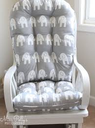 Comfort Seating For Your Nursery In 2020 Rocking Chair Cushions Glider Cushions Custom Chair Cushion