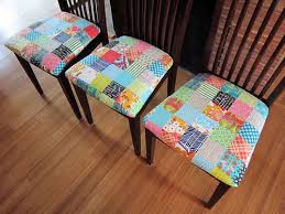 Patchwork Dining Chairs Patchwork Chair Diy Crib Bedding Dining Chairs