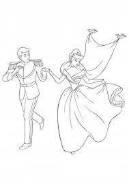 Princess coloring pages are one of the most favorite activities for girls of all ages. Cinderella With Prince Coloring Pages Disney Princesses Coloring Pages Colorings Cc