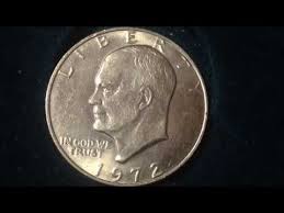 1972 eisenhower dollar look for s mint mark