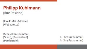Maybe you would like to learn more about one of these? Kostenlose Visitenkartenvorlage Fur Privat Als Word Dokument
