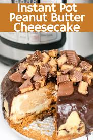 (i've included a more traditional recipe card for printing at the. Instant Pot Peanut Butter Cheesecake Domestic Superhero