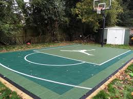 Your backyard just became the place to play with the basketball court from direct courts. Sport Court 18 X 27 Compact Fiba Half Court Basketball Key Game Courts Garden Courts Tennis Court Resurfacing Hexacourt Sport Court