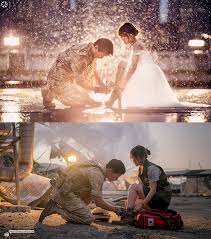 Rating nya menunjukkan tren luar biasa. Descendants Of The Sun Poster Lukisan