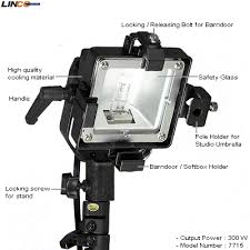 Britek Video Photo Studio Tungsten Film Continuous Lighting Spot Light Linco Inc