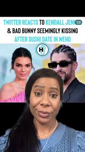 #KendallJenner and #BadBunny spotted sushi #kissing! #PDA #LoveIsInTheAir  #celebrity #celebritynews, #celebritytea #celebritygossip #lightshade #jokes