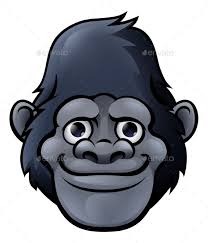 Cartoon Gorilla Face Cartoon Felt Animal Masks Cartoon Faces Wanda, hank, and lacey attempt to terrorize brent with a sasquatch hoax. cartoon gorilla face cartoon felt
