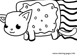 The domesticated ones have even found a home in neighborhoods while others continue to thrive in the wild. Nyan Cat Big Coloring Pages Printable