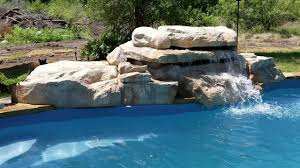 Is the leading provider of swimming pool waterfalls in the u.s. Ricorock Tennessee Ledger Swimming Pool Waterfall Kit Youtube