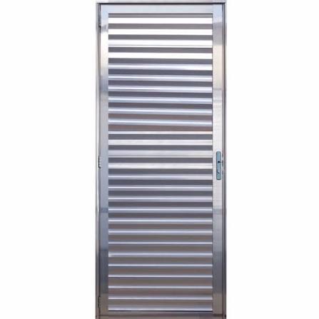 PORTA AL. LAMIN 0.80X2.10 L/D PT HOP005005
