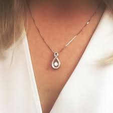 Beaverbrooks Dance 9ct White Gold Diamond Pendant Diamond Pendant Gold Diamond Pendant White Gold Diamonds
