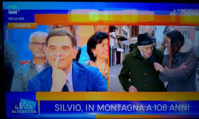 Tra i diecimila presenti anche la troupe de la vita in diretta. Silvio Biasetti 106 Anni Ospite A La Vita In Diretta Su Raiuno Prima Biella