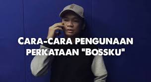 Bossku bukan u ke yang dm i, sibuk tanya macam macam macam csi, maybe ada minat sikit tapi takde cinta, muka u i taknak. Maksud Bossku Zikri Husaini
