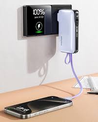 Awei - ✨✨✨AWEI P84K self-cable power bank (22.5W/10000mAh)🌈🌈  📌Lightweight on-the-go, both charging cable and lanyard mini portable  Lightweight and portable🎒 #awei #powerbank #20W #iPhone15ProMax #UK #AU  #EU | Facebook
