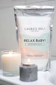 Epsom salt, or magnesium sulfate, is a laxative. New Relax Baby Epsom Bath Salts Laura S Deli