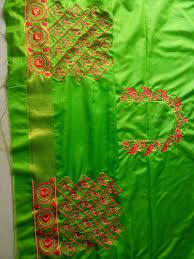 Or maybe you want to hone your embroidery skills without wasting extra money on training designs? Pin By Ashwadh Creations On Laxmireddy 9912954124 Handwork Embroidery Design Embroidery Designs Fashion Designer Blouse Patterns