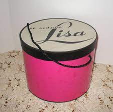 A Brighthot Pink And Black Hat Box By Hat Designer Lisa Description From Etsy Com I Searched For This On Bing Com Images