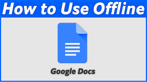 How To Use Google Docs Offline In 2020 Google Docs Voice Type Vertical Text