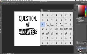 As a test, open wordpad, find and select the font latha (its a tamil font) and enter on the keypad with the alt key depressed +2949 you should now have the tami character displayed. Adobe Photoshop Cc 2015 Introduces Glyphs Panel Fontshop