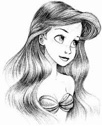 I would like to do sketches of the Disney princesses for Dani's room in the  future. Framed and maybe matted in their signature color. Just an idea