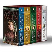 Buy a cheap copy of a game of thrones book by george r.r. George R R Martin S A Game Of Thrones 5 Book Boxed Set Song Of Ice And Fire Series A Game Of Thrones A Clash Of Kings A Storm Of Swords A A