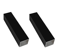 Black Anodized Powder Coated Brushed Aluminum Square Tubing - Buy Black  Anodized Aluminum Square