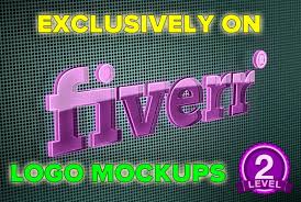 Dalmatirac Create 3d Logo Mockup In 5 Hq Pics For 5 On Fiverr Com Logo Mockup 3d Logo Logos