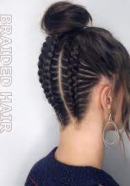 Braided Hair What Are All The Different Types Of Braids Braided Hair Short Braided Hairstyles Dutc Hair Styles Braids For Short Hair Braided Hairstyles