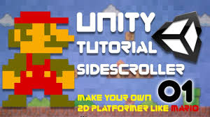 Unity Tutorial 2d Side Scroller Super Platformer Bros Episode 1 P Unity Tutorials Unity Indie Game Development