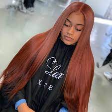 Explore a wide range of the best auburn hair on aliexpress to find one that suits you! 13x4 Lace Front Human Hair Wigs For Black Women Brazilian Straight Pre Plucked Lace Wigs Auburn Brown 33 Remy Hair Wig 150 Kemy Lace Front Wigs Aliexpress
