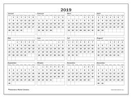 Letar du efter gratis utskrivbara kalendrar? Kalender Att Skriva Ut 2019