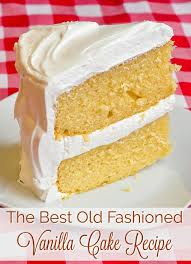 The Best Vanilla Cake Fluffy Marshmallow Frosting Recipe Perfect Vanilla Cake Cake Recipes Vanilla Cake Recipe
