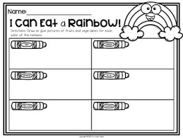 Anyway, when i posted the tiled example, someone asked oh! Healthy Eating Nutrition I Can Eat A Rainbow Freebie By Curriculum Castle