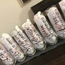 Place your design on your box, centering it visually. How To Diy Bridesmaid Proposal Boxes Hoboken Girl